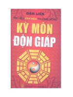 kỳ môn độn giáp  tìm hiểu văn hóa phương đông tác giả đàm liên