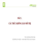CẤU TRÚC KHÔNG GIAN đô THỊ
