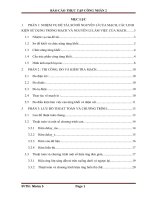 Báo cáo thực tập công nhân 2 ngành cơ điện tử BKĐN