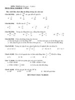 Đề ôn tập chuyên đề phân số