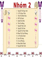 Bài thuyết trình quản lý các nguồn vốn tài chính