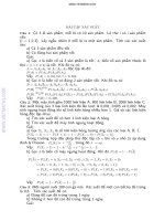 bài tập xác suất thống kê full có giải