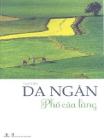 tập văn dạ ngân  phố của làng