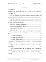 Báo cáo tốt nghiệp - phân tích tài chính tại công ty cổ phần