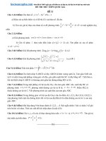 Giải chi tiết đề thi thử toán T1,2,3
