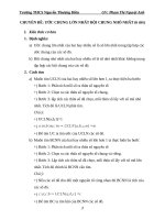 CHUYÊN ĐỀ: ƯỚC CHUNG LỚN NHẤT BỘI CHUNG NHỎ NHẤT