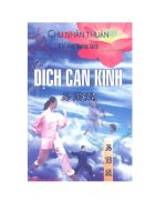 dịch cân kinh  chu nhân thuận