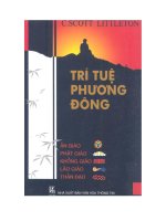 trí tuệ phương đông   scott littleton