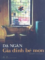 tập văn dạ ngân gia đình bé mọn