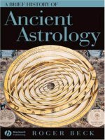 a brief history of ancient astrology wiley blackwell (2007)