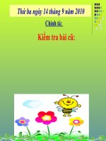 bài giảng chính tả lớp 3 tuần 3 tiết 1  bài chiếc áo len