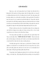 THIẾT kế máy ép NHỰA