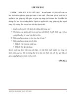 PHƯƠNG PHÁP GIẢI TOÁN TIỂU học