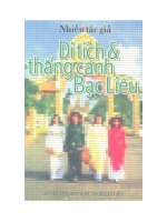 di tích và thắng cảnh bạc liêu