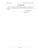 Xây dựng phần mềm kế toán TSCĐ tại Công ty cổ phần phần mềm BRAVO