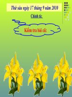 bài giảng chính tả lớp 3 tuần 3 tiết 2 chiêm