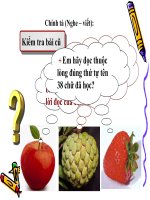 bài giảng chính tả lớp 3 tuần 7 tiết 1  bài bạn