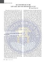 QUANH mối QUAN hệ GIỮA bác hồ với THƠ ĐƯỜNG LUẬT