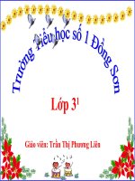 bài giảng kể chuyện lớp 3 các em nhỏ và cụ già