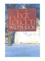 tác phẩm Martin eden của  jack london