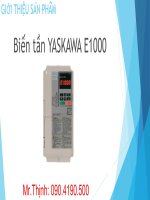 Biến tần yaskawa e1000