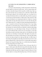 SỰ TƯƠNG TÁC GIỮA DINH DƯỠNG VÀ NHIỄM TRÙNG