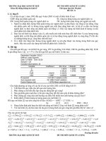 Bài tập kinh tế lượng hay nhất 2016