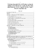 Tích hợp công nghệ GIS và GPS phục vụ công tác nghiệp vụ của cảnh sát 113