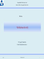 Bai giang vat lieu hoc  xu li   chuong 6   cac phuong phap nhiet luyen