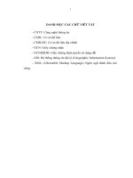 Khảo sát và đánh giá công nghệ xây dựng cơ sở dữ liệu địa chính  tại uông bí – quảng ninh