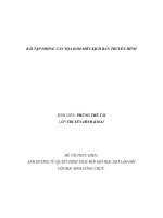 tiểu luận báo chí: ẢNH HƯỞNG TỪ QUYẾT ĐỊNH THAY ĐỔI GIỜ HỌC,GIỜ LÀM ĐỐI VỚI HỌC SINH,CÔNG CHỨC