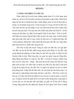 Đề tài Phát triển du lịch tỉnh Phú Thọ giai đoạn 2002 – 2012 và định hướng đến năm 2030