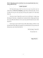 Đề tài Biện pháp quản lý các lớp học từ xa của trung tâm giáo dục từ xa trường ĐHSP Hà Nội