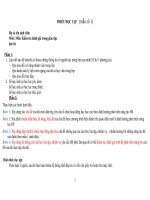 Phiếu Học Tập sinh học