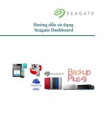 Hướng dẫn sử dụng seagate