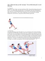 bài thu hoach môn Giáo dục thể chất