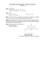 đề thi học sinh giỏi khối 3 môn toán