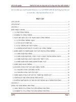 Thiết kế tổ chức thi công tràn xả lũ công trình thuỷ điện srêpôk 4