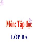 bài giảng tập đọc lớp 3 chú ở lại bên bác