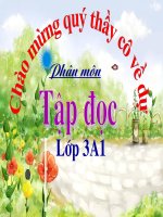 bài giảng tập đọc lớp 3 lời kêu gọi toàn dân tập thể dục