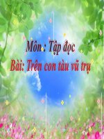bài giảng tập đọc  lớp 3 tuần 34