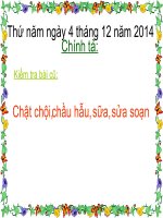 bài giảng chính tả tuần 16 tiết 2 về quê ngoại