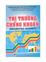 tài liệu về thị trường chứng khoán của đại học kinh tế tp hồ chí minh