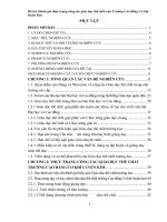 Đề tài Đánh giá thực trạng công tác giáo dục thể chất của Trường Cao đẳng Cơ khí luyện kim