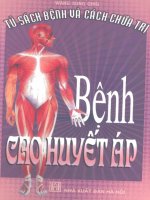 tủ sách bệnh và cách chữa trị bệnhcao huyết áp