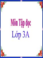 bài giảng tập đọc lớp 3 ánh đom đóm