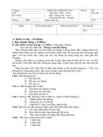 kiểm tra định kỳ giữa học kì môn toán lớp 3