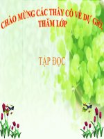 bài giảng tập đọc lớp 3 tuần 8- các em nhỏ và cụ già