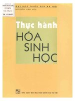 Thực hành hóa sinh học  Nguyễn Văn Mùi (Phần1)