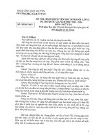 ĐỀ THI CHỌN ĐỘI TUYỂN DỰ THI QUỐC GIA VÀ GIẢI TOÁN TRÊN MÁY TÍNH CẦM TAY MÔN NGỮ VĂN